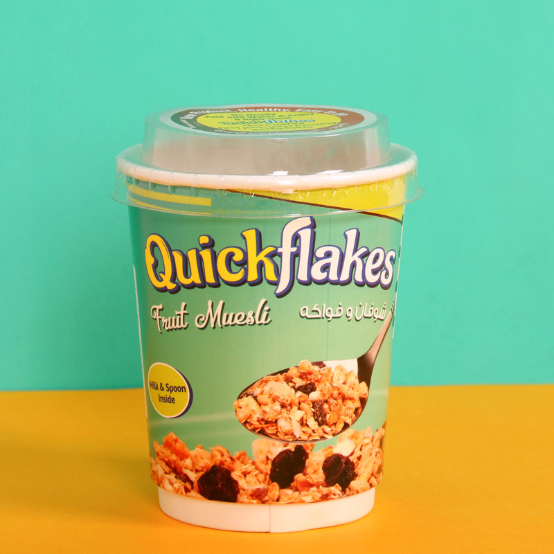 كويك فليكس بالشوفان و الفواكه